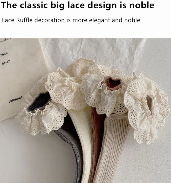 Robes à col (à carreaux avec 4 chaussettes)