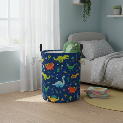 Cartoon Dinosaurs Laundry Large Capacity Baskets