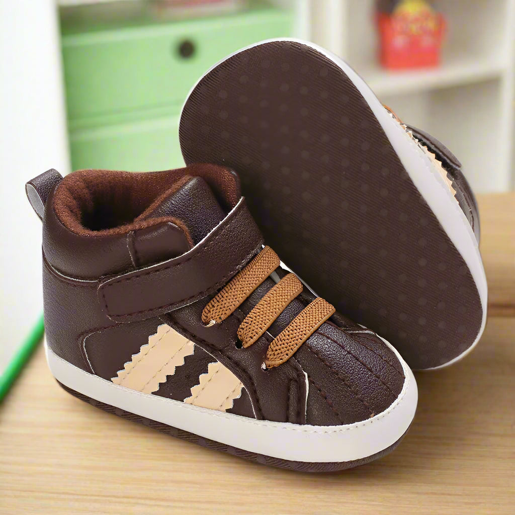 Babies First Walkers Brown Shoes