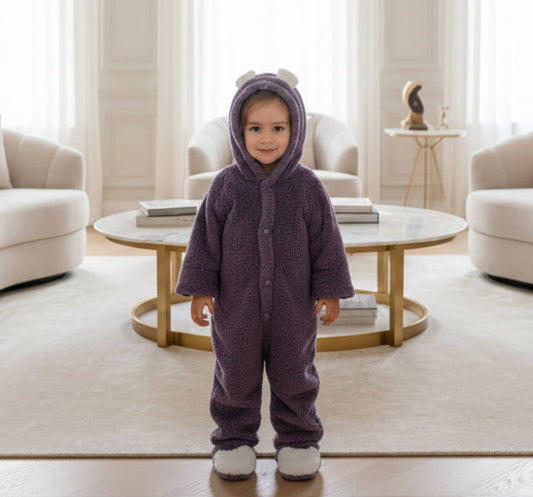 Bear Style Hooded Rompers