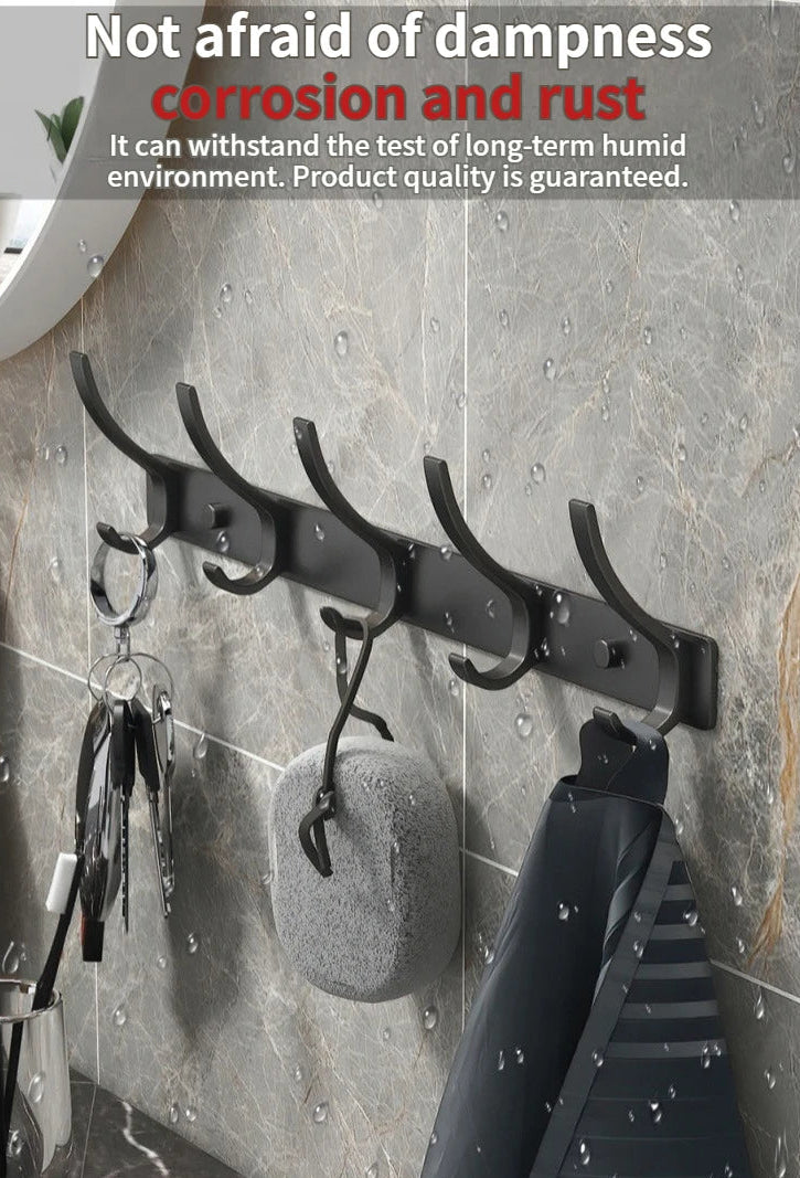 No Drill Behind Door Storage Hooks