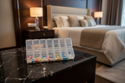 Small/Big 7 Days Portable Pill Organizers