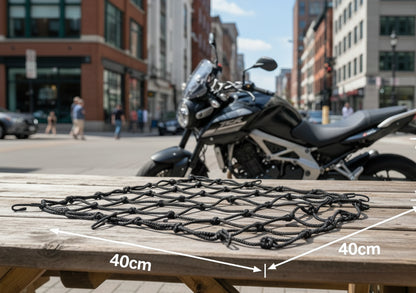 Motorbike/Bicycle Elastic Nets For Helmet Storage