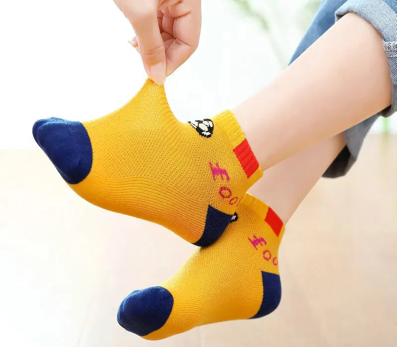5Prs Unisex Football Short Socks