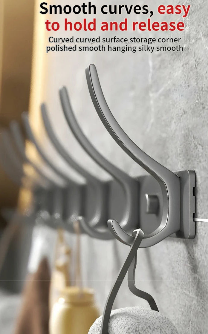 No Drill Behind Door Storage Hooks