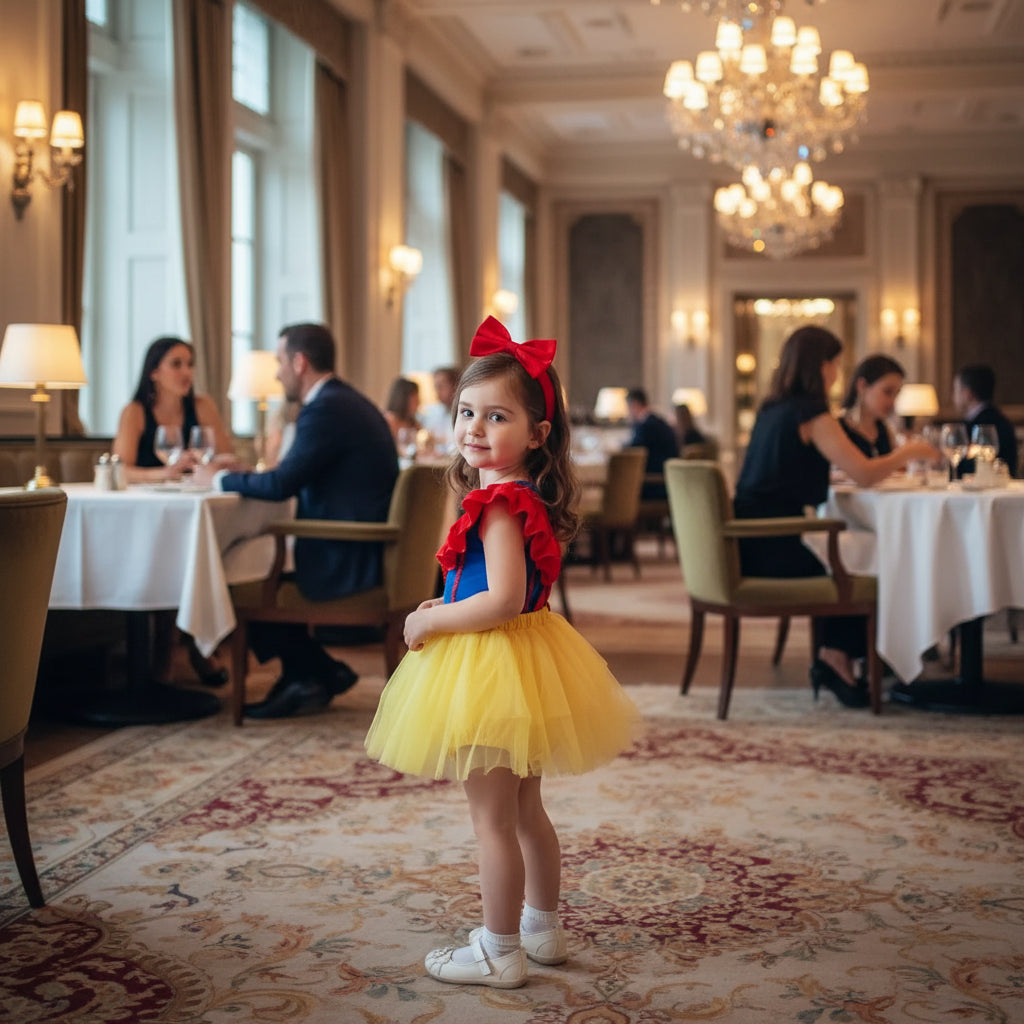 Robe de princesse tendance pour bébé