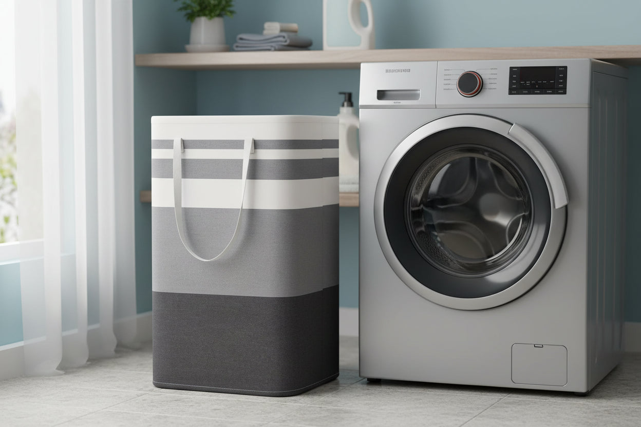 75L Large Capacity Laundry Baskets With Handles