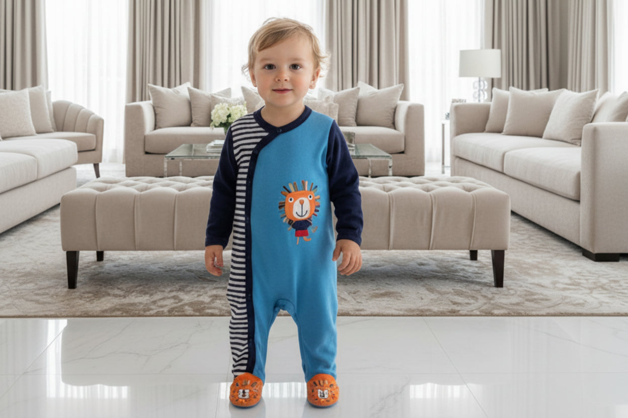 Cute Animals Cartoon Rompers