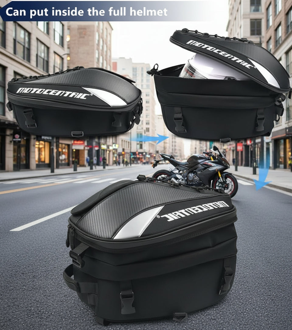 Waterproof Durable Seat Back Bags For Motorcycle