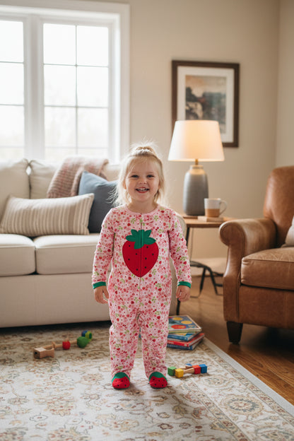 Cute Cotton Long Sleeve Rompers