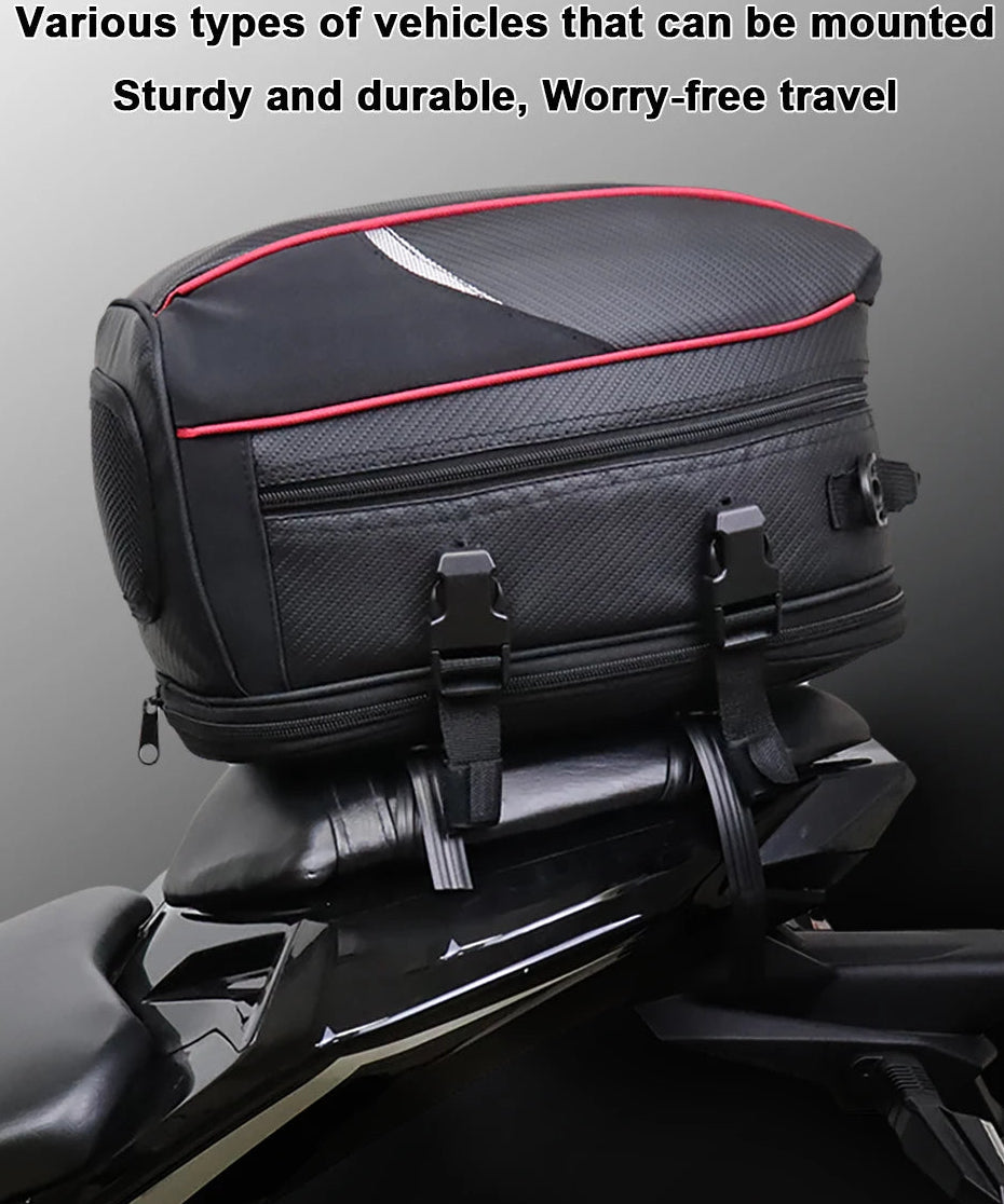 Waterproof Back Seat Storage Bags For Motorcycle