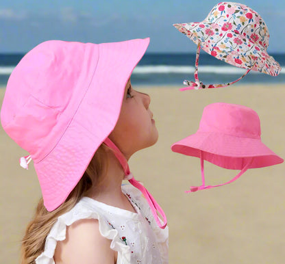 قبعات قطنية ملونة للأطفال