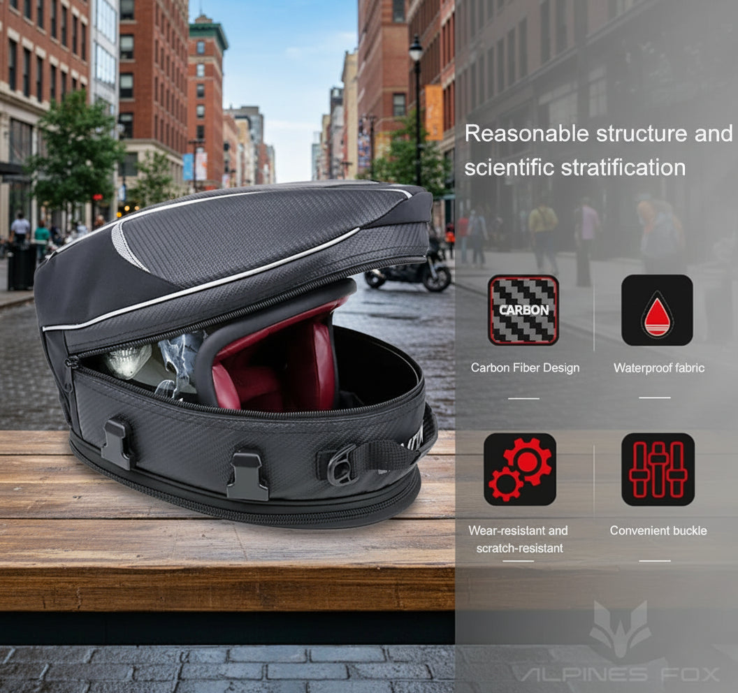 Waterproof Back Seat Storage Bags For Motorcycle