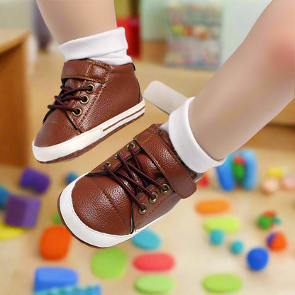 Babies First Walkers Brown Shoes