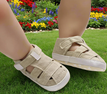 Breathable T-Tied First Walkers Sandals