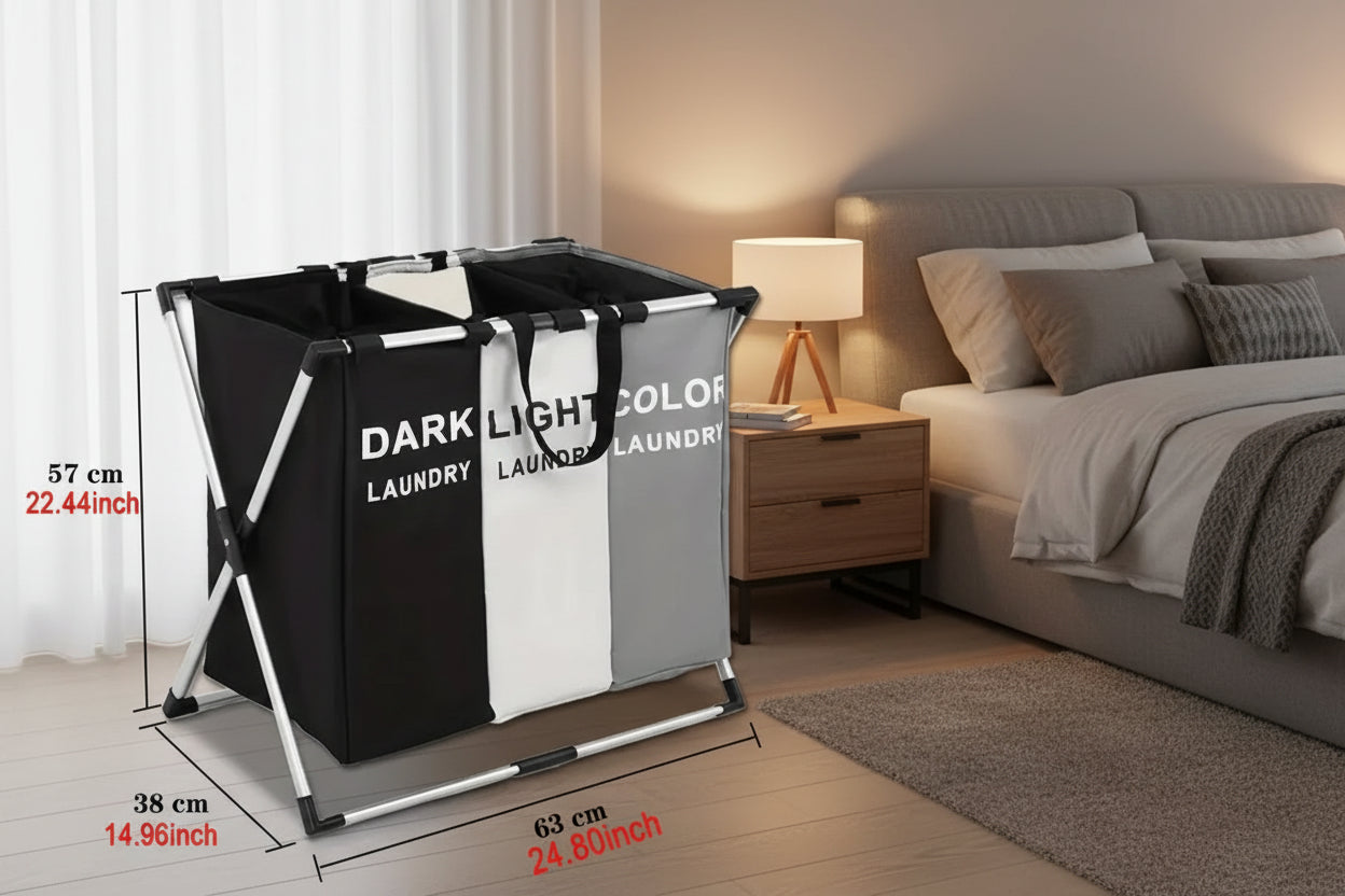 Dark, Light, Colors Foldable Laundry Baskets
