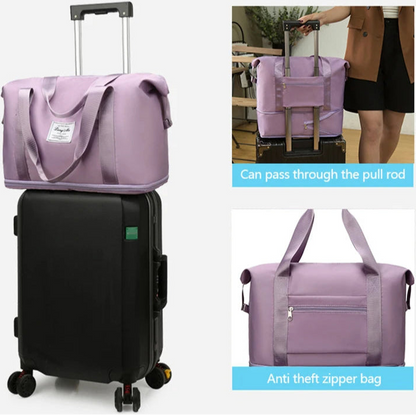 حقائب سفر مقاومة للماء تُحمل على الكتف