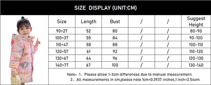 Fashionable Long Warm Hooded Jackets