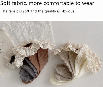 Robes à col (à carreaux avec 4 chaussettes)