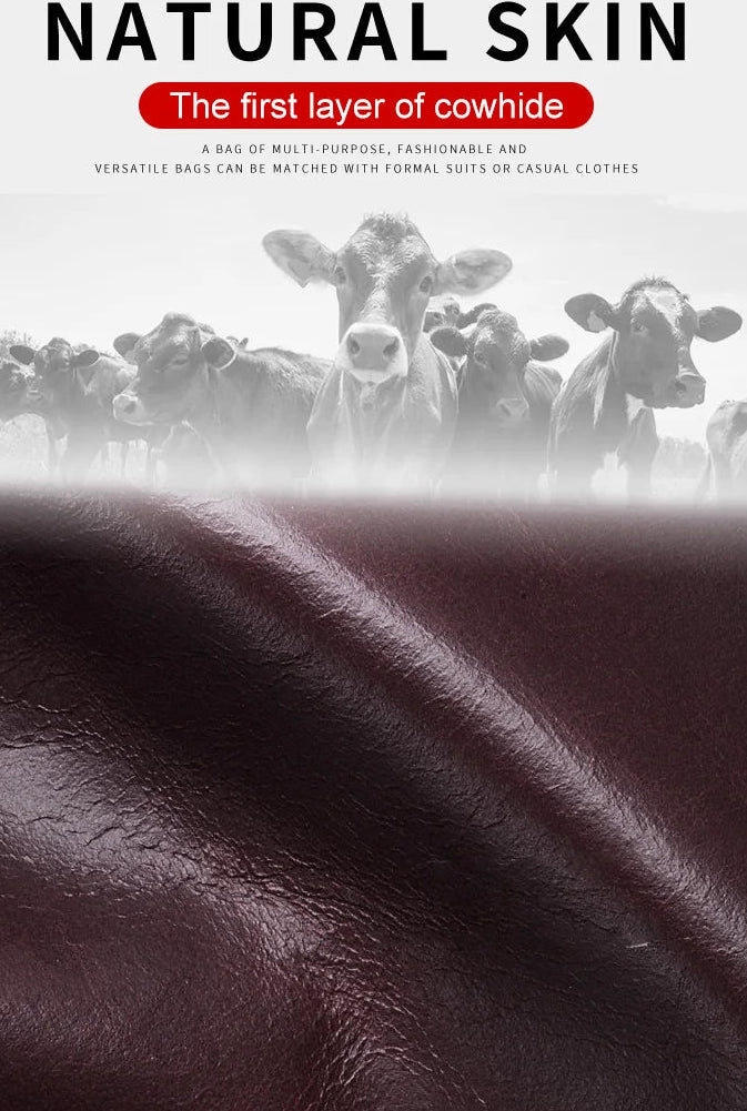 حقائب كروس بودي من الجلد الطبيعي