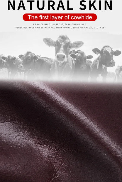 حقائب كروس بودي من الجلد الطبيعي