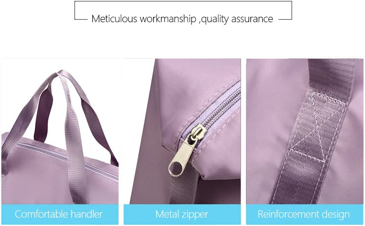 حقائب سفر مقاومة للماء تُحمل على الكتف