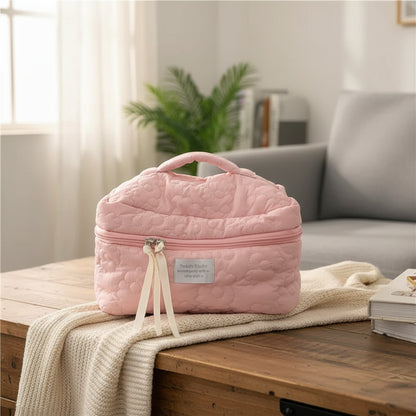 Floral Pattern Cosmetic Toiletry Bags