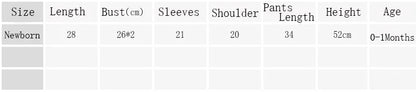 7Pcs Newborn Lucky Baby Sweatshirts + Pants + Hat