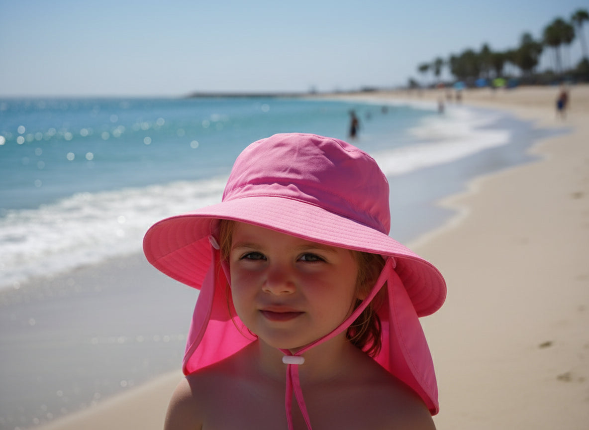 قبعات قطنية ملونة للأطفال