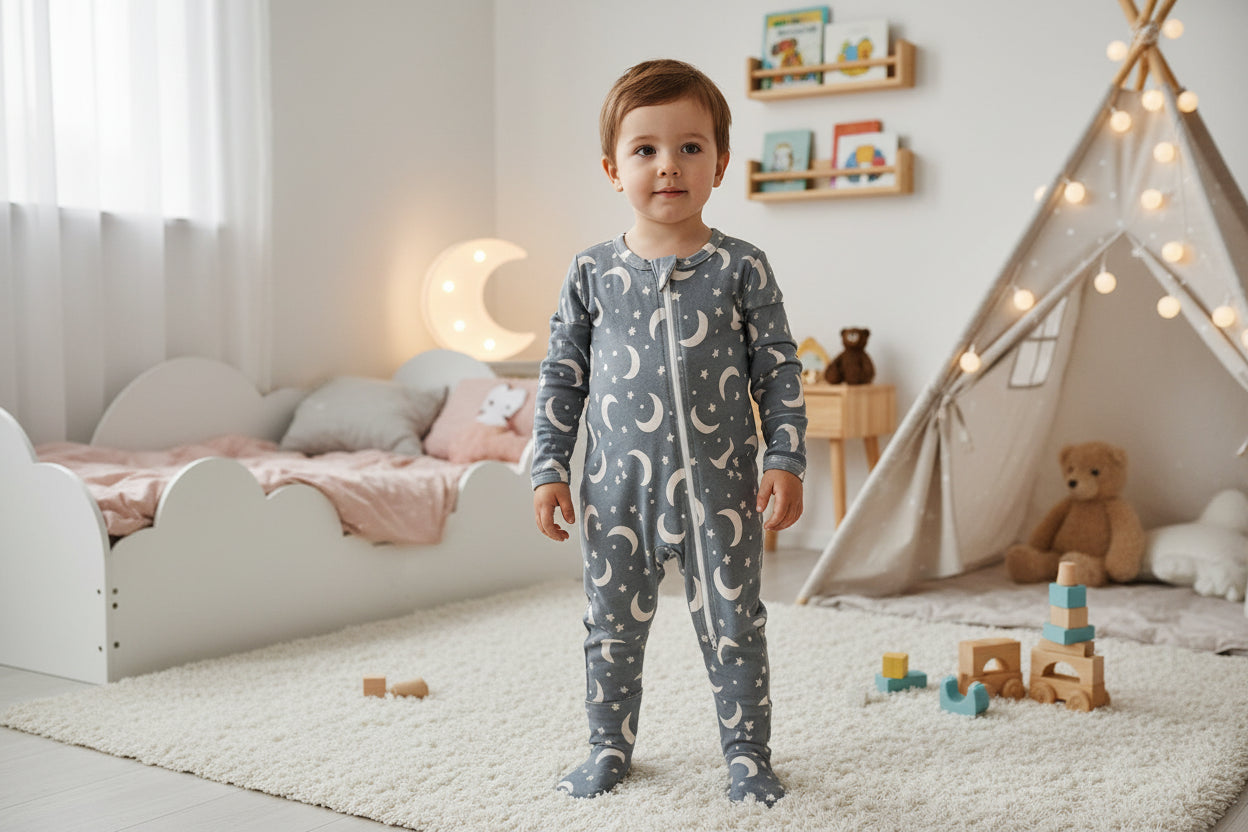 Soft and Breathable Long Sleeved Rompers