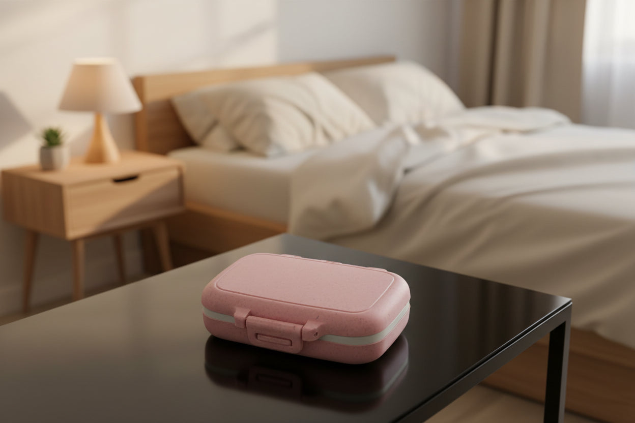 Mini Portable Pills Organizer Cases