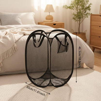 Collapsible Pop-up Mesh Laundry Baskets