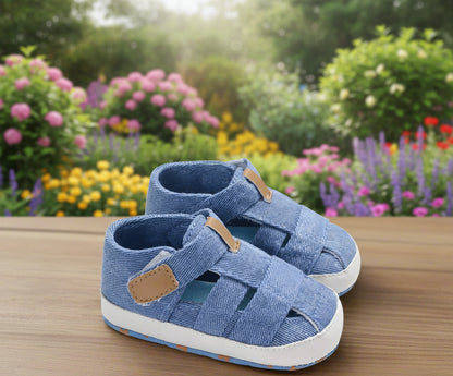 Breathable T-Tied First Walkers Sandals