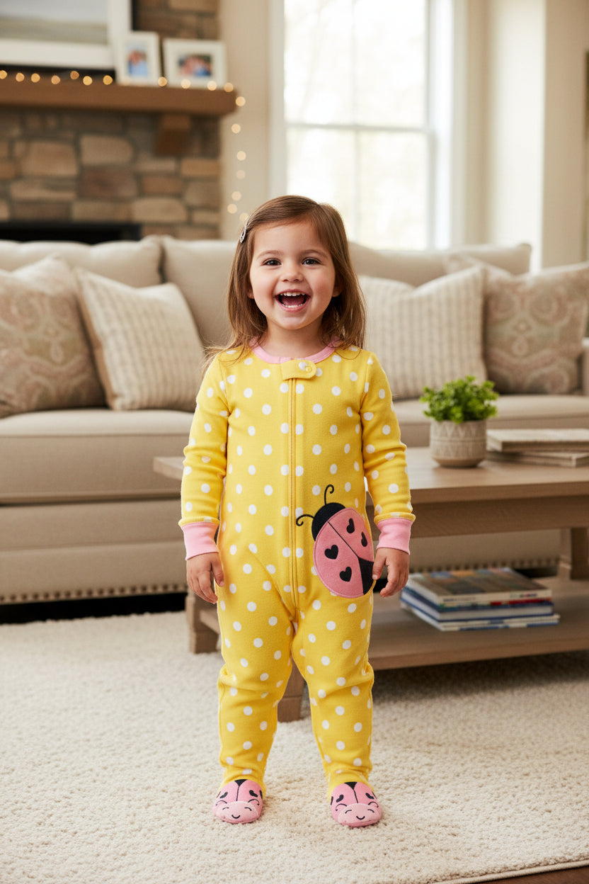 Cute Cotton Long Sleeve Rompers