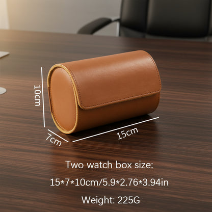 Black/Brown Watch Travel Cases