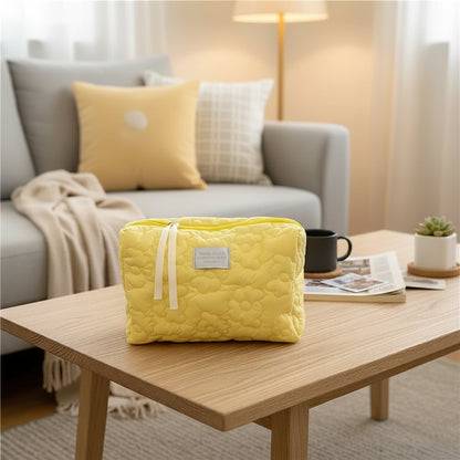 Floral Pattern Cosmetic Toiletry Bags