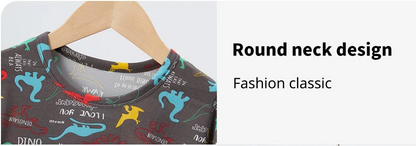 Cute Dinosaur Top and Short for Boy