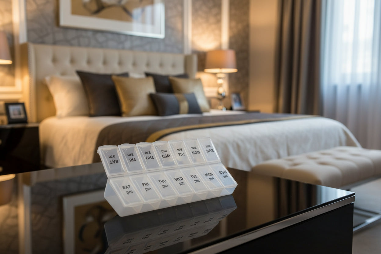 Small/Big 7 Days Portable Pill Organizers