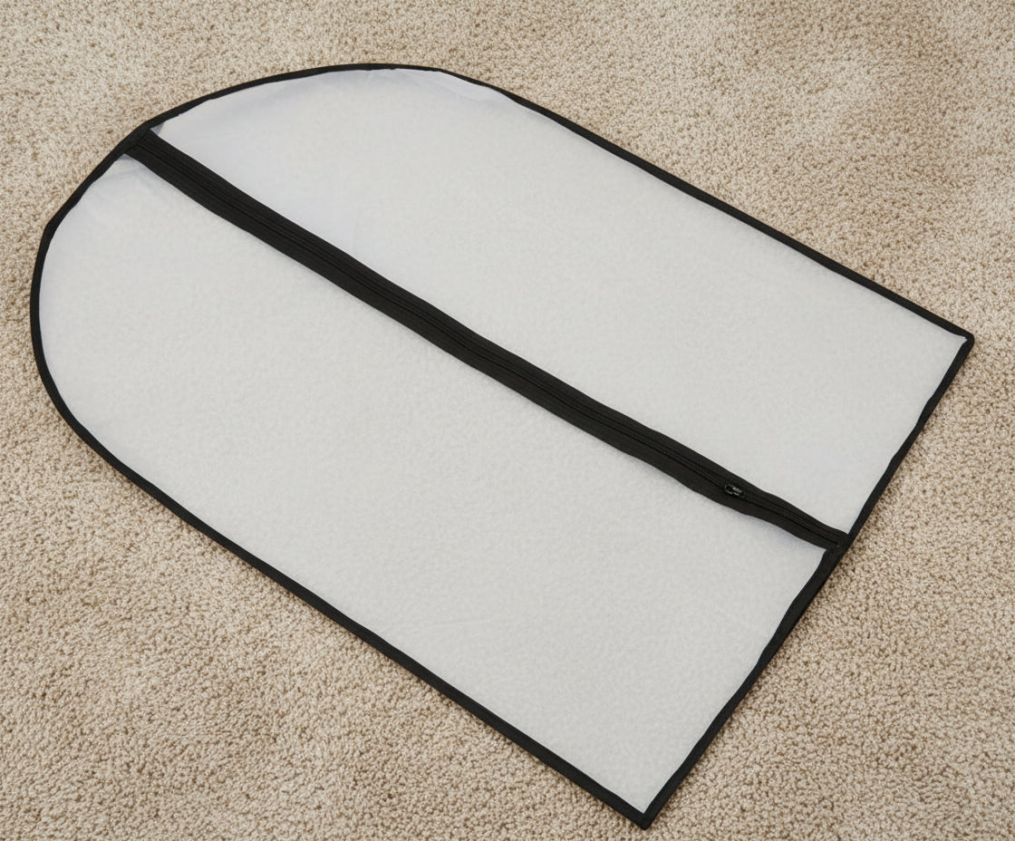 Transparent Clothing Covers With Zipper