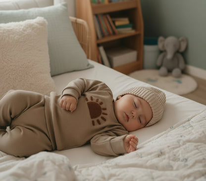 Babies Long Sleeved Cotton Sweatshirts + Pants
