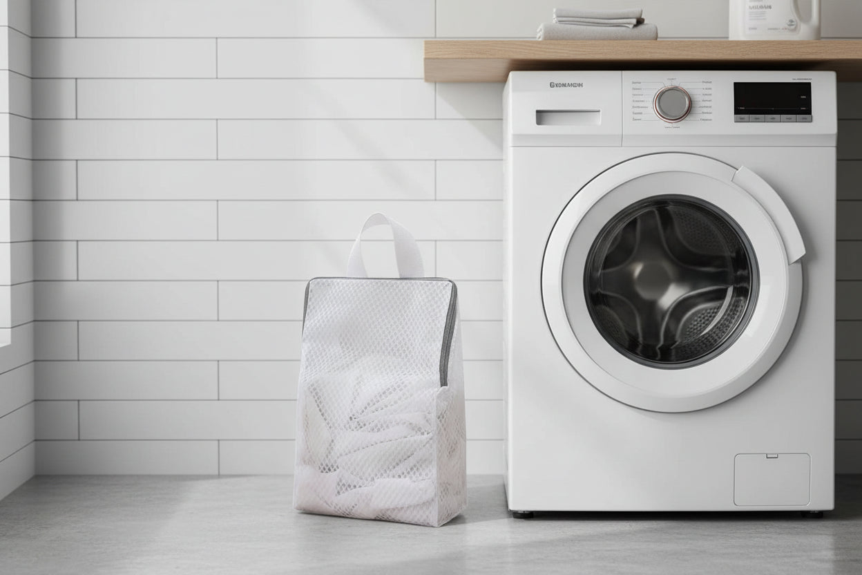 Mesh Polyester Hand Laundry Baskets