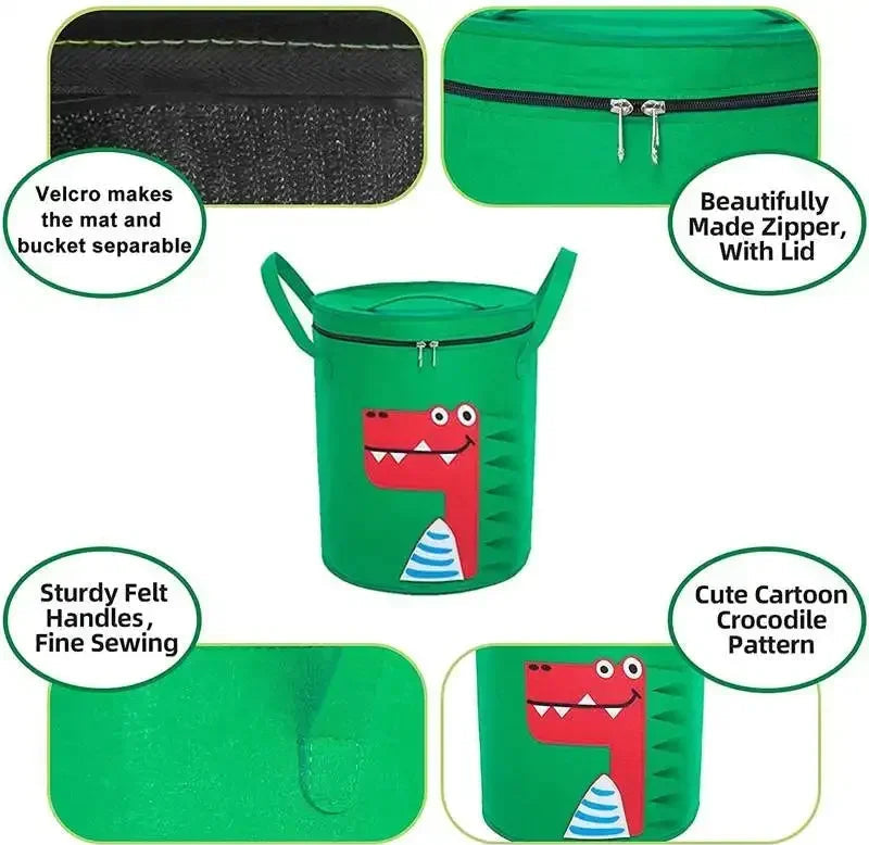 Cartoon Animals Large Capacity Storage Baskets