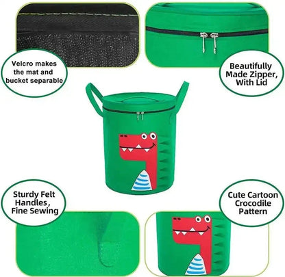 Cartoon Animals Large Capacity Storage Baskets