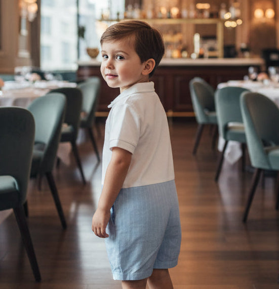 Handsome Rompers With Ties