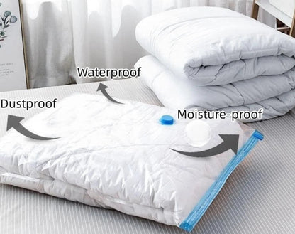 3/4/5Pcs Vacuum Storage Bags With Pump