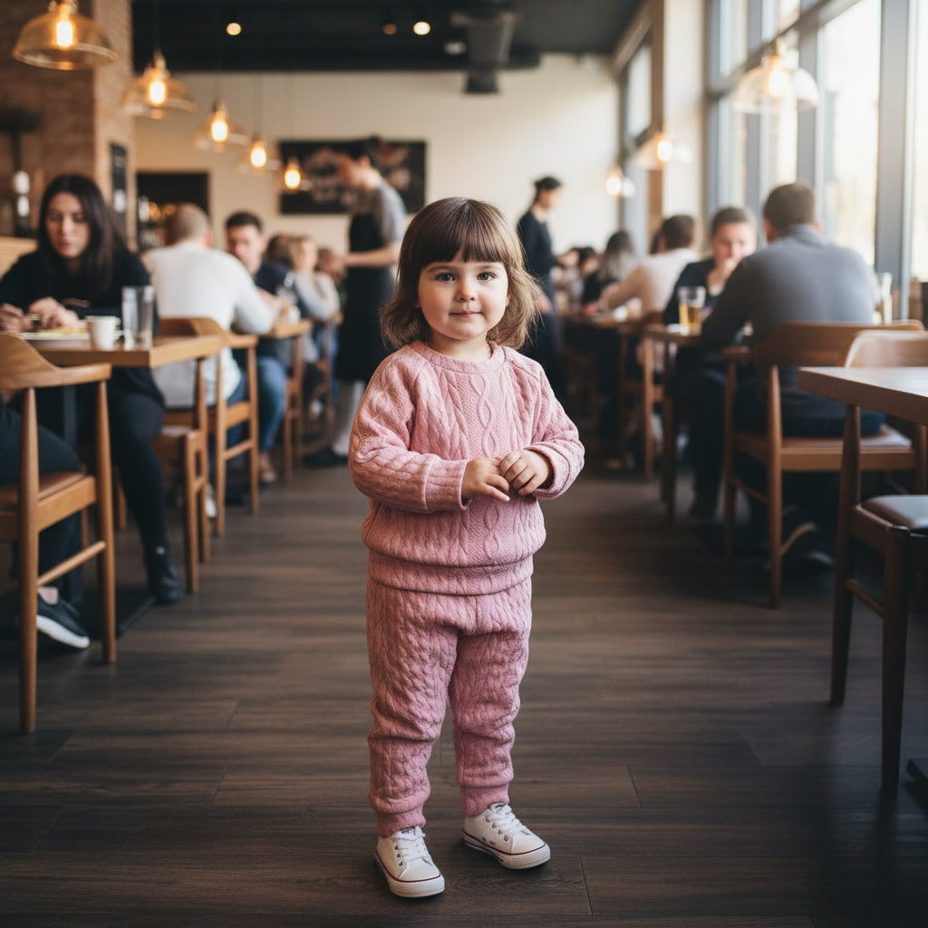 Ensembles bébé : sweat-shirts à manches longues + pantalons