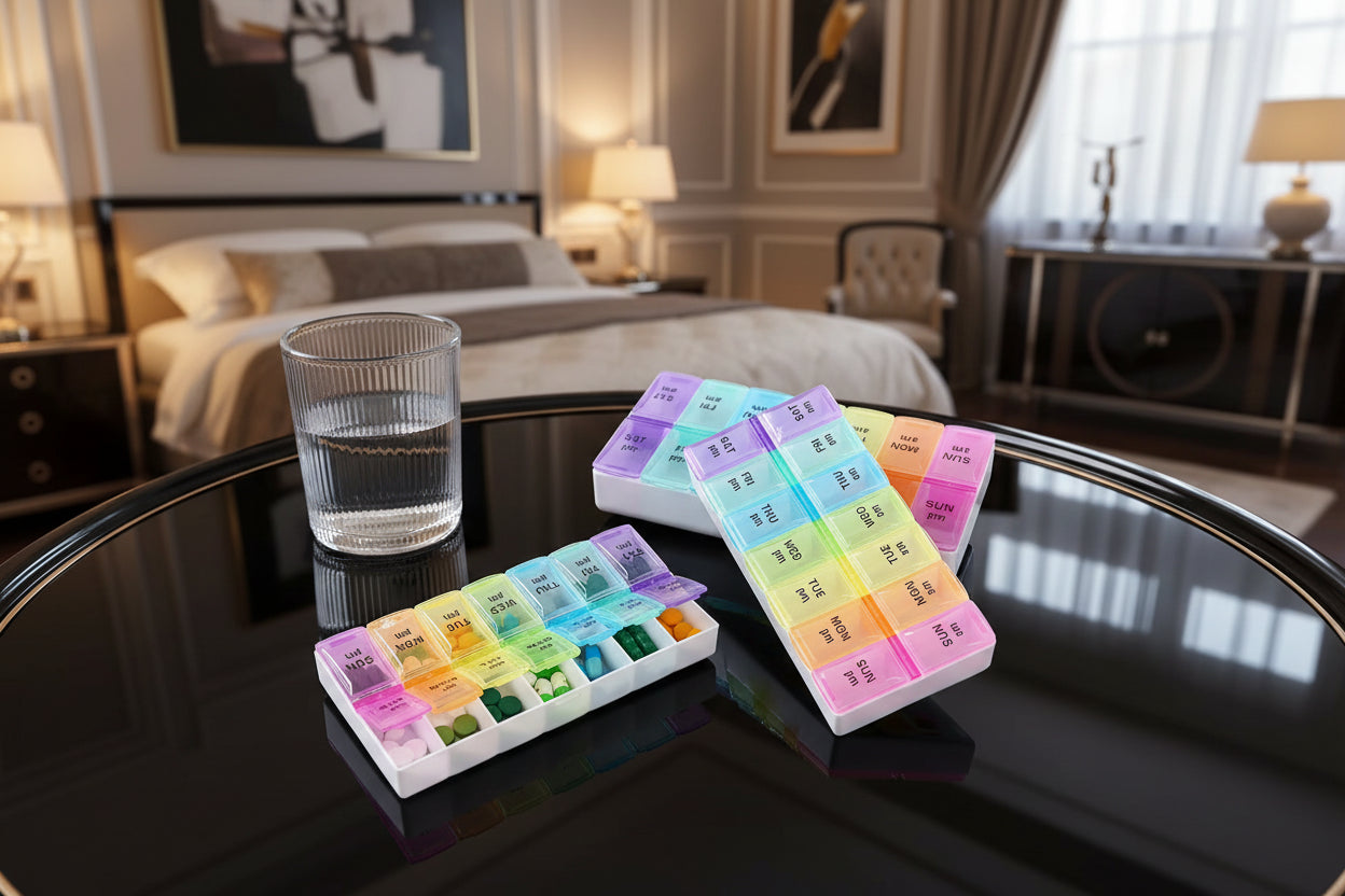 Small/Big 7 Days Portable Pill Organizers
