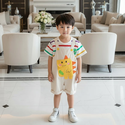kids T-Shirts and Overalls Sets