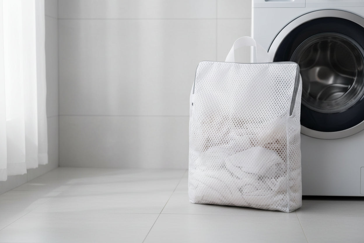 Mesh Polyester Hand Laundry Baskets