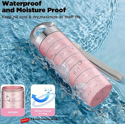 Metal Travel Portable Pill Organizers